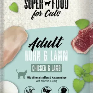 Nur Heute Sparpaket 12 x 100 g Mac's Adult Huhn & Lamm Katzen Nassfutter